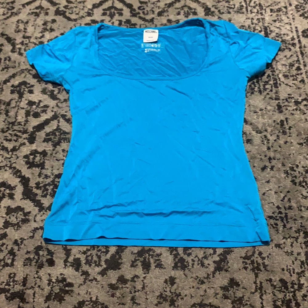 Beautiful blue moschino top